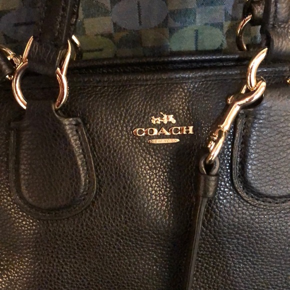 Black Coach Purse - Picture 2 of 6